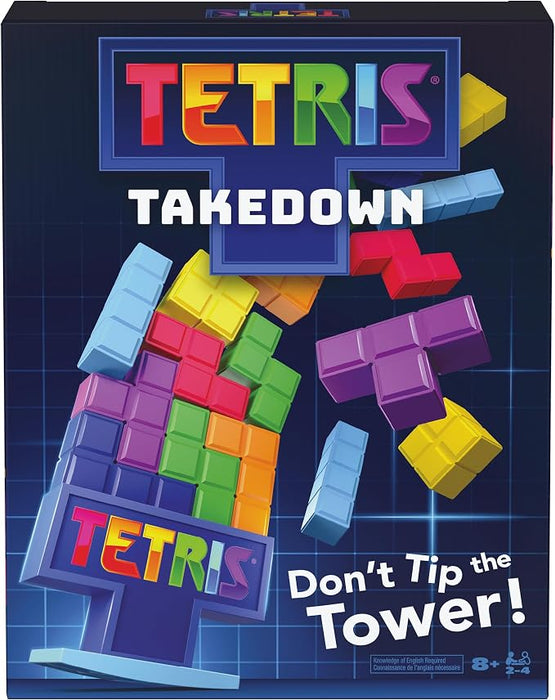 Spin Master Games Tetris Takedown Competitive Block-Balancing Family Game