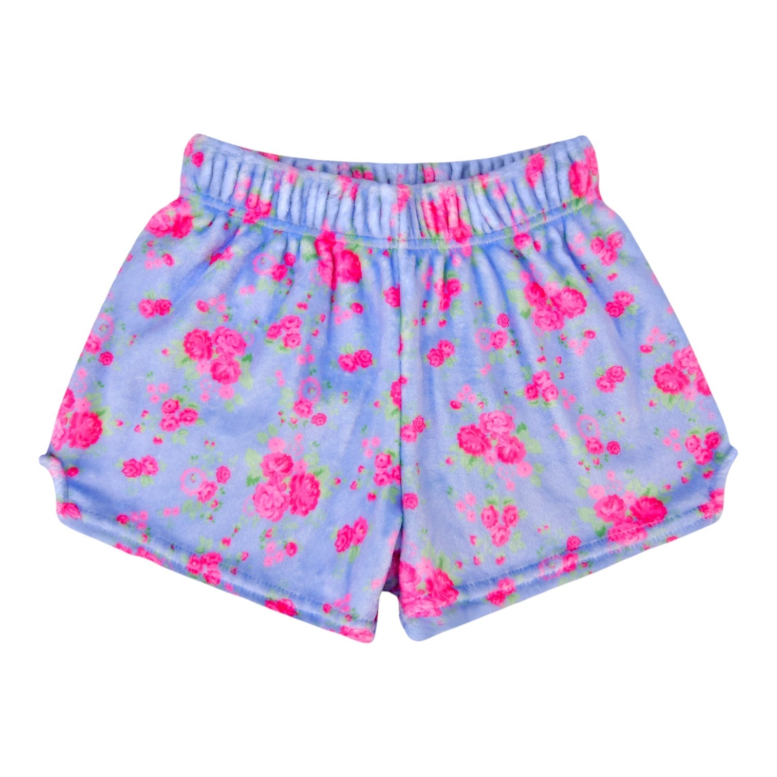 Ditsy Floral Plush Shorts - XSmall