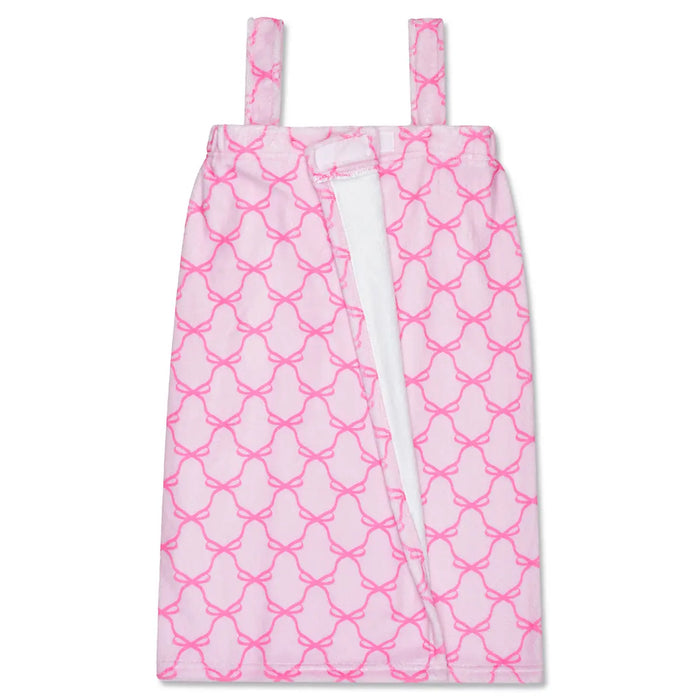 Iscream Kids Sweet Trellis Bow Spa Wrap