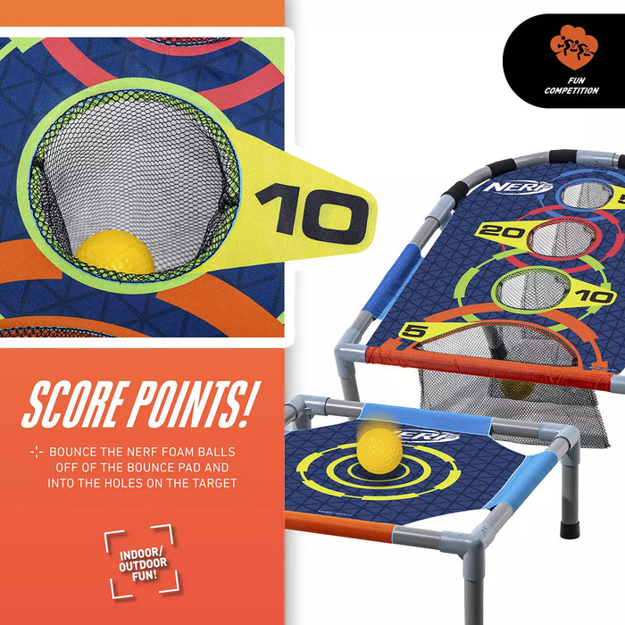 NERF Bounce N Score Target Toss Game Set