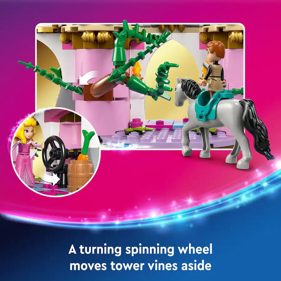 LEGO - Disney Princess Maleficent’s Dragon Form Castle and Horse Toy 43240