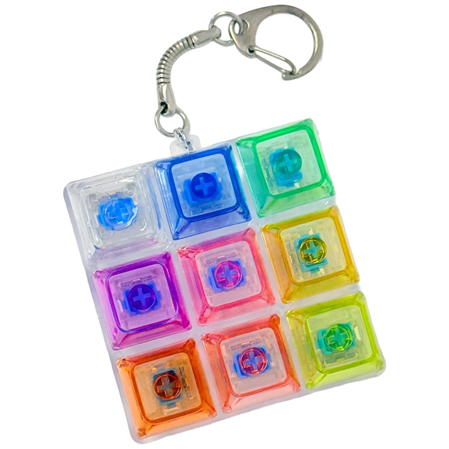 Streamline LED Keyboard Fidget Keyring