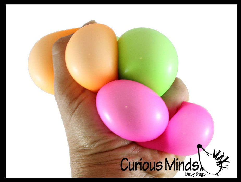 Single Medium Soft Doh Filled 1.75" Stress Ball - Squishy Gooey Squish
