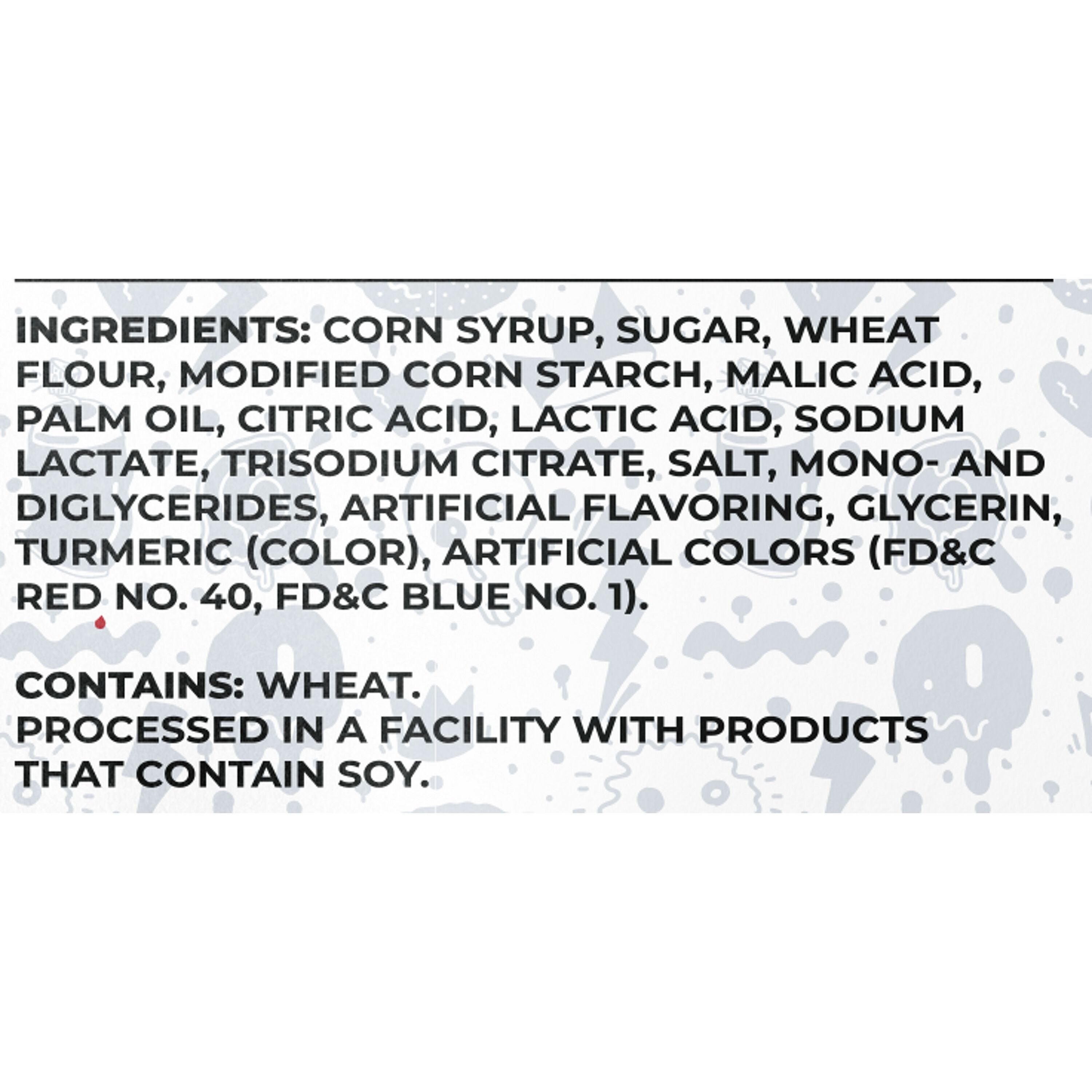 Sour Strips Appleberry Chewy Candy Peg Bag 3.4oz