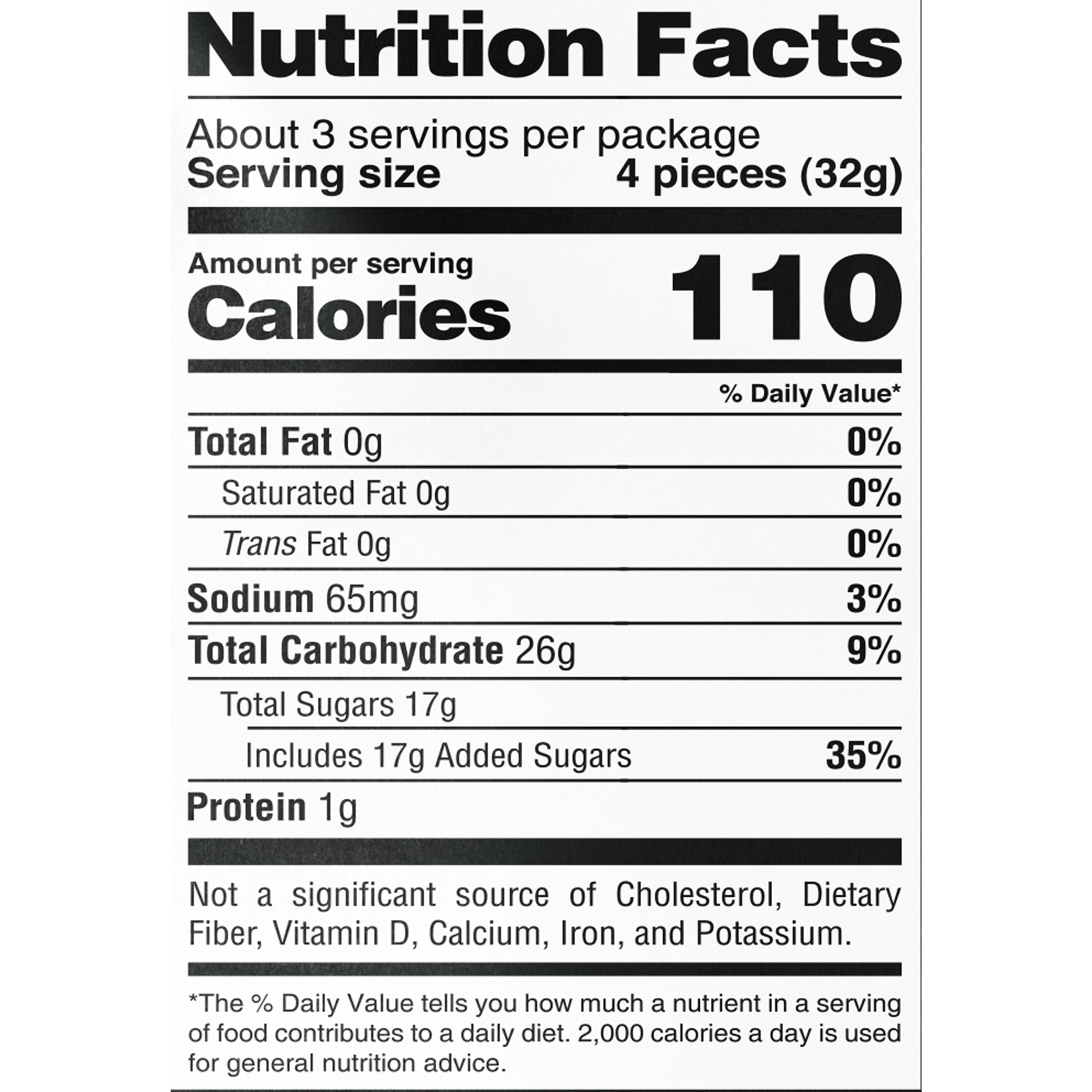 Sour Strips Appleberry Chewy Candy Peg Bag 3.4oz