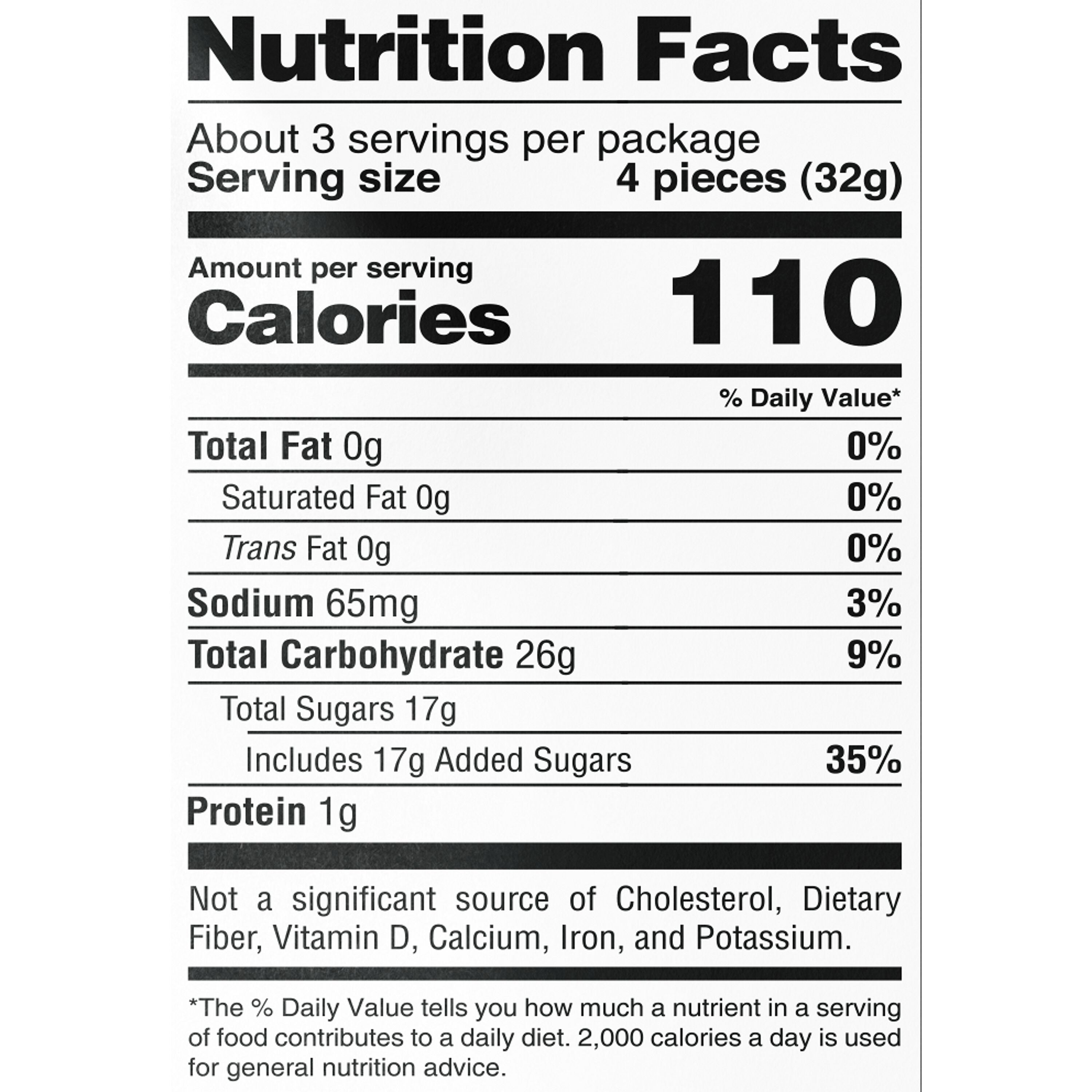Sour Strips Lemonberry Candy Peg Bag 3.4 oz