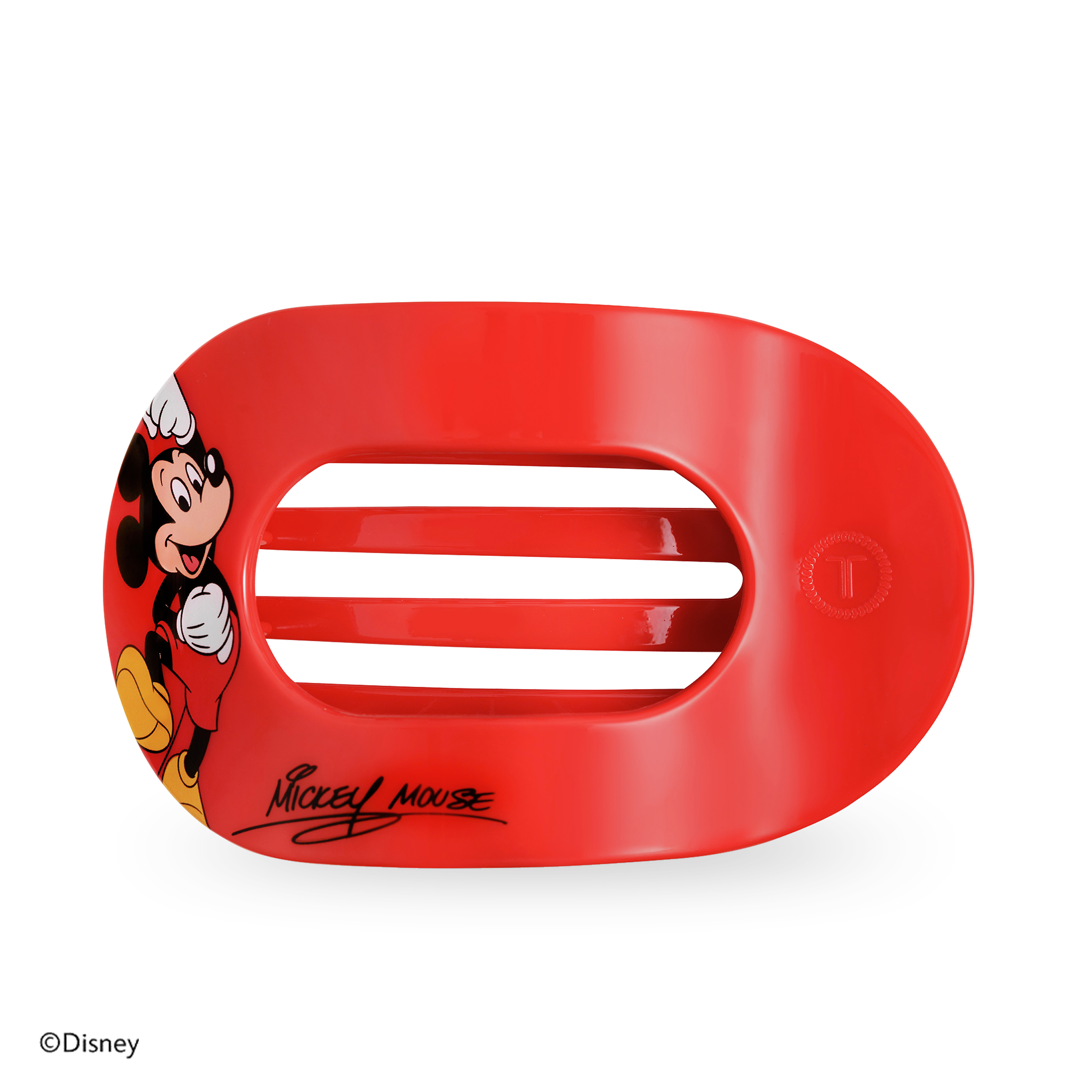 Flat Round Hair Clip | Large | Mickey Mouse