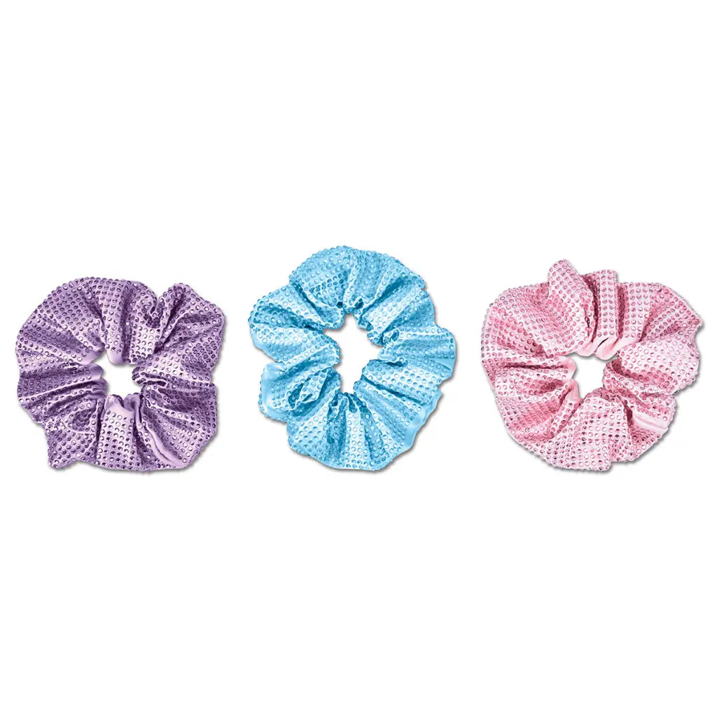 Rhinestone Scrunchie Set