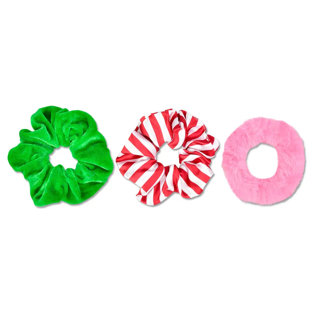 Merry Ornament Scrunchie Set