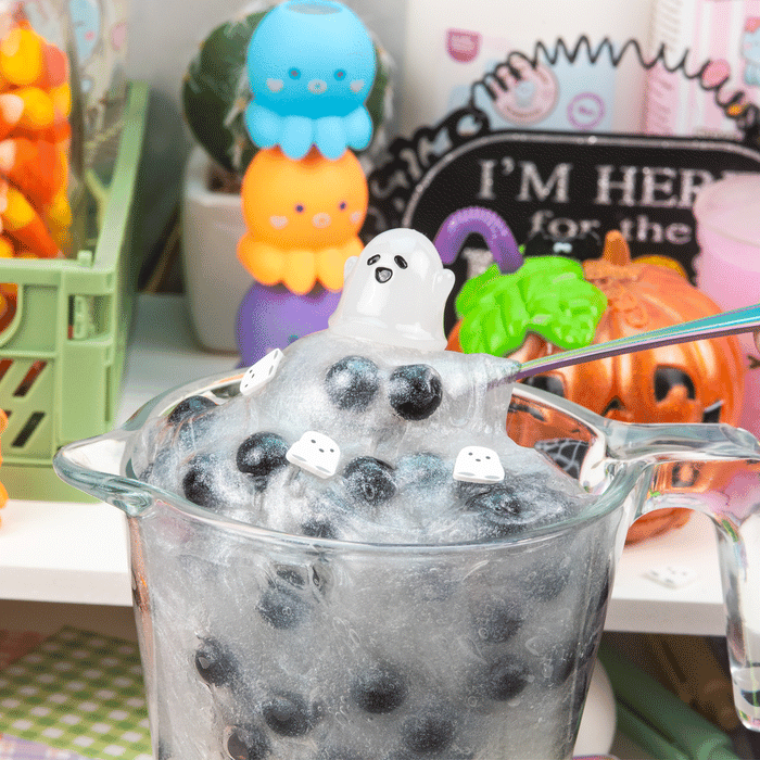 Liquid Ghost Boba Clear Signature Dome™ Slime (4pcs/case)