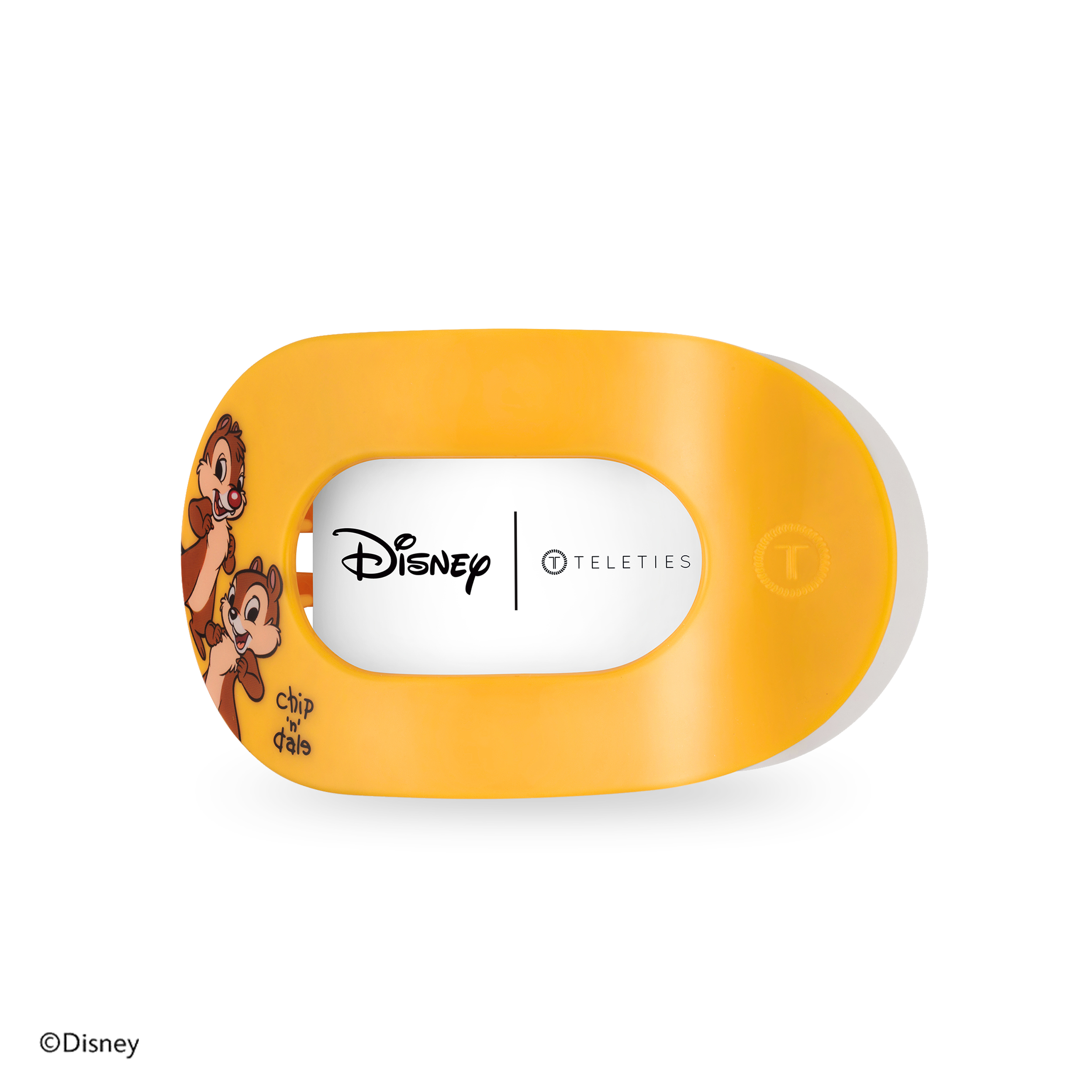 Flat Round Hair Clip | Medium | Chip 'N Dale