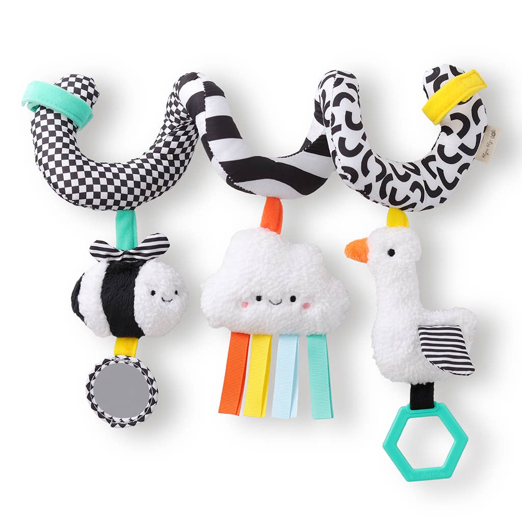 Contrast Itzy Bitzy Spiral Car Seat Activity Toy