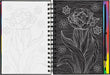 Peter Pauper Press Scratch & Sketch Extreme Flowers Activity Book