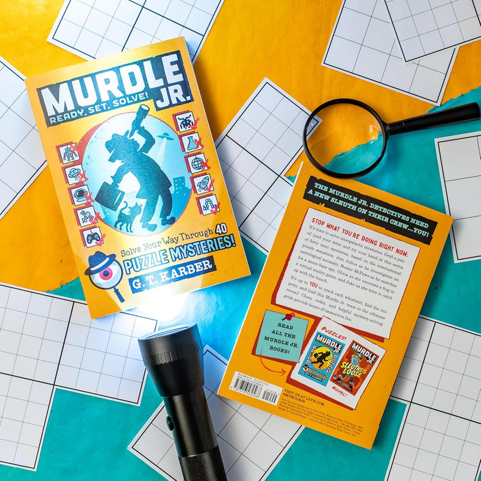 Murdle Jr. Ready Set Solve! Mystery Puzzle Book