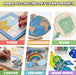 The Pencil Grip Glitter Stix Mess Free 12-Color Set