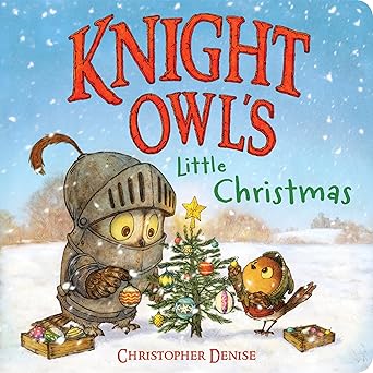 Knight Owl's Little Christmas Board book
