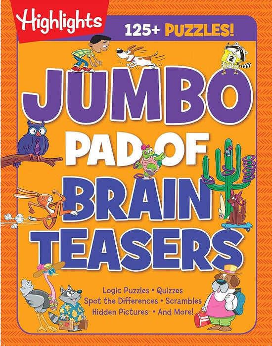 Jumbo Pad Brain Teasers