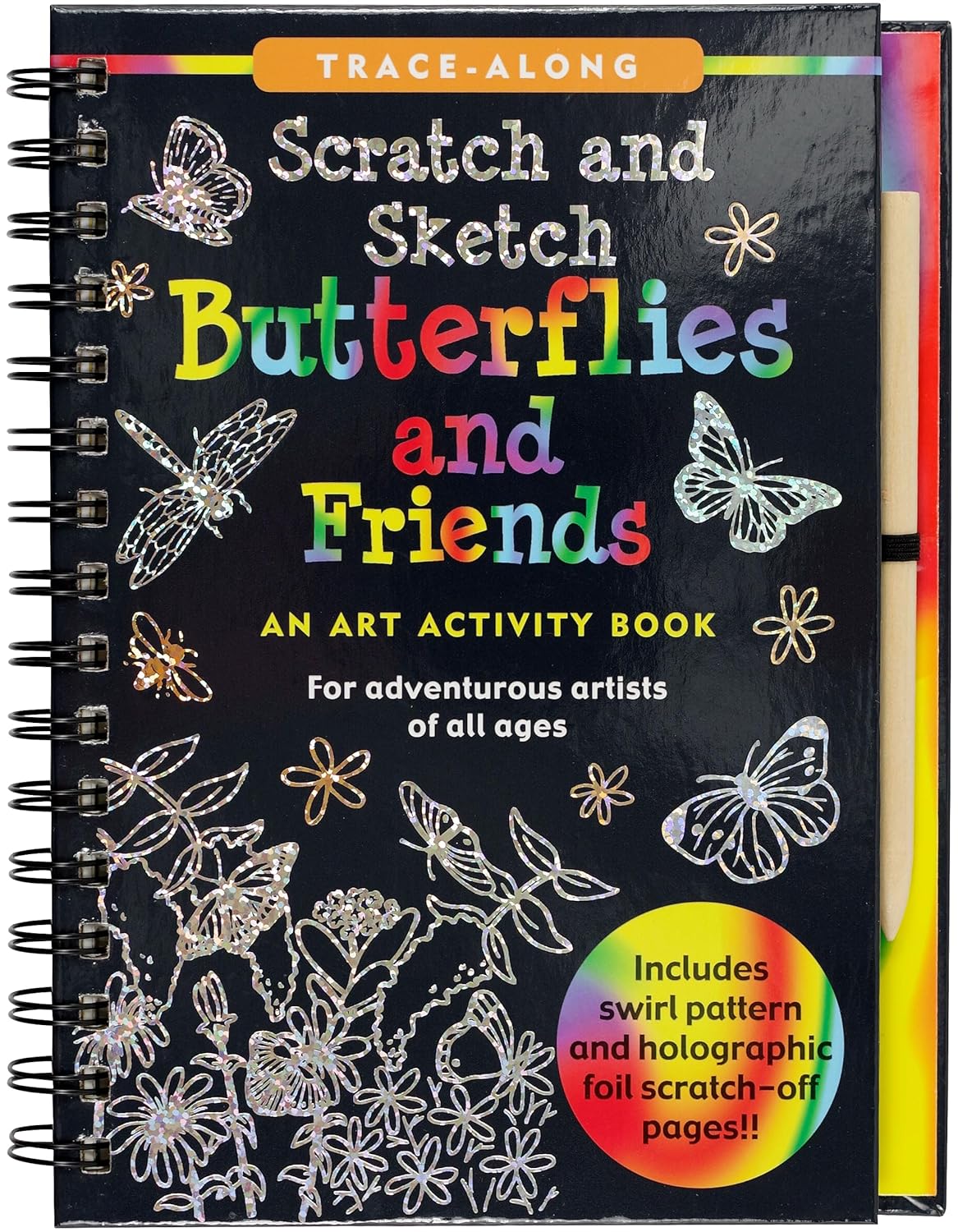 Butterflies and Friends Scratch and Sketch Book