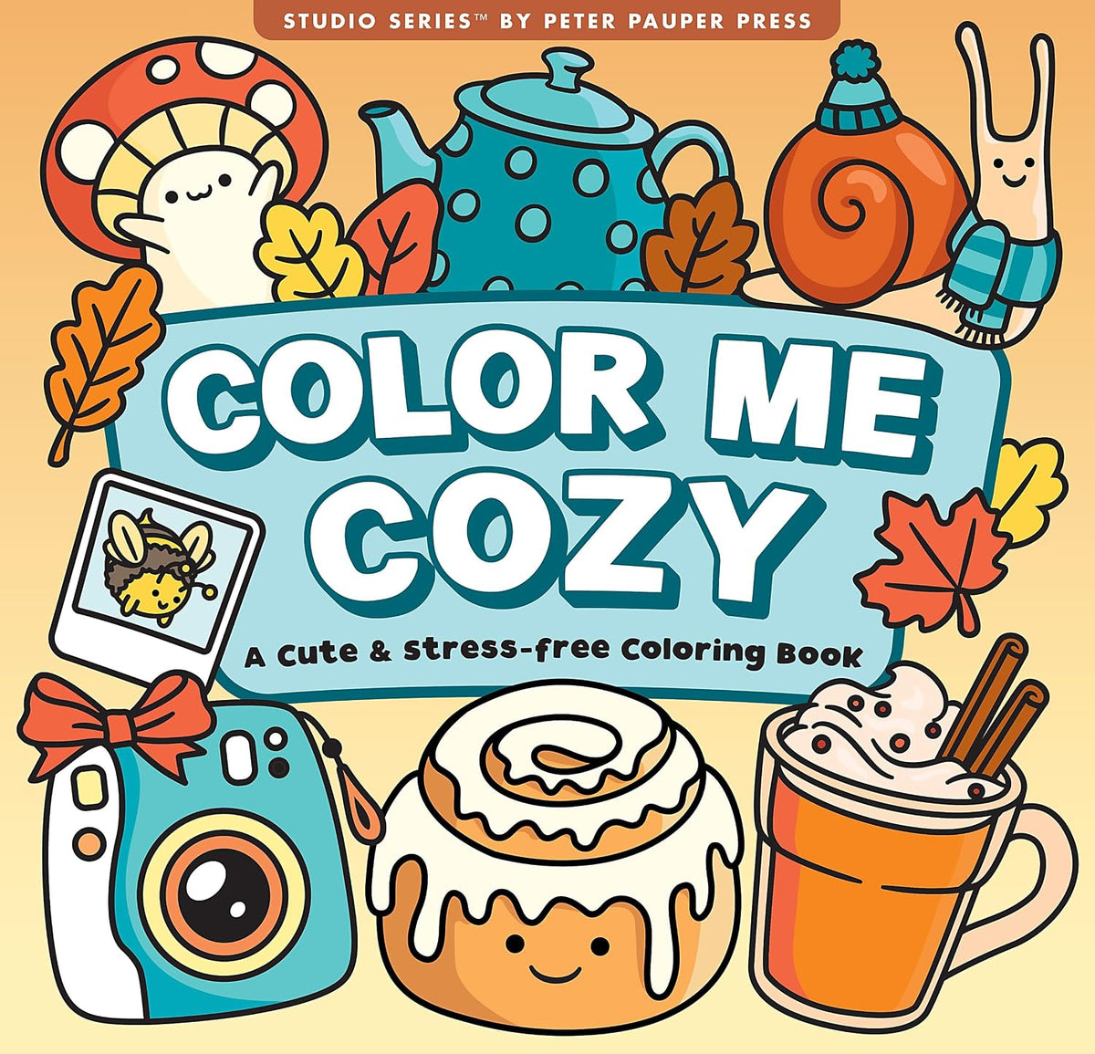 Peter Pauper Press Color Me Cozy Adult Coloring Book