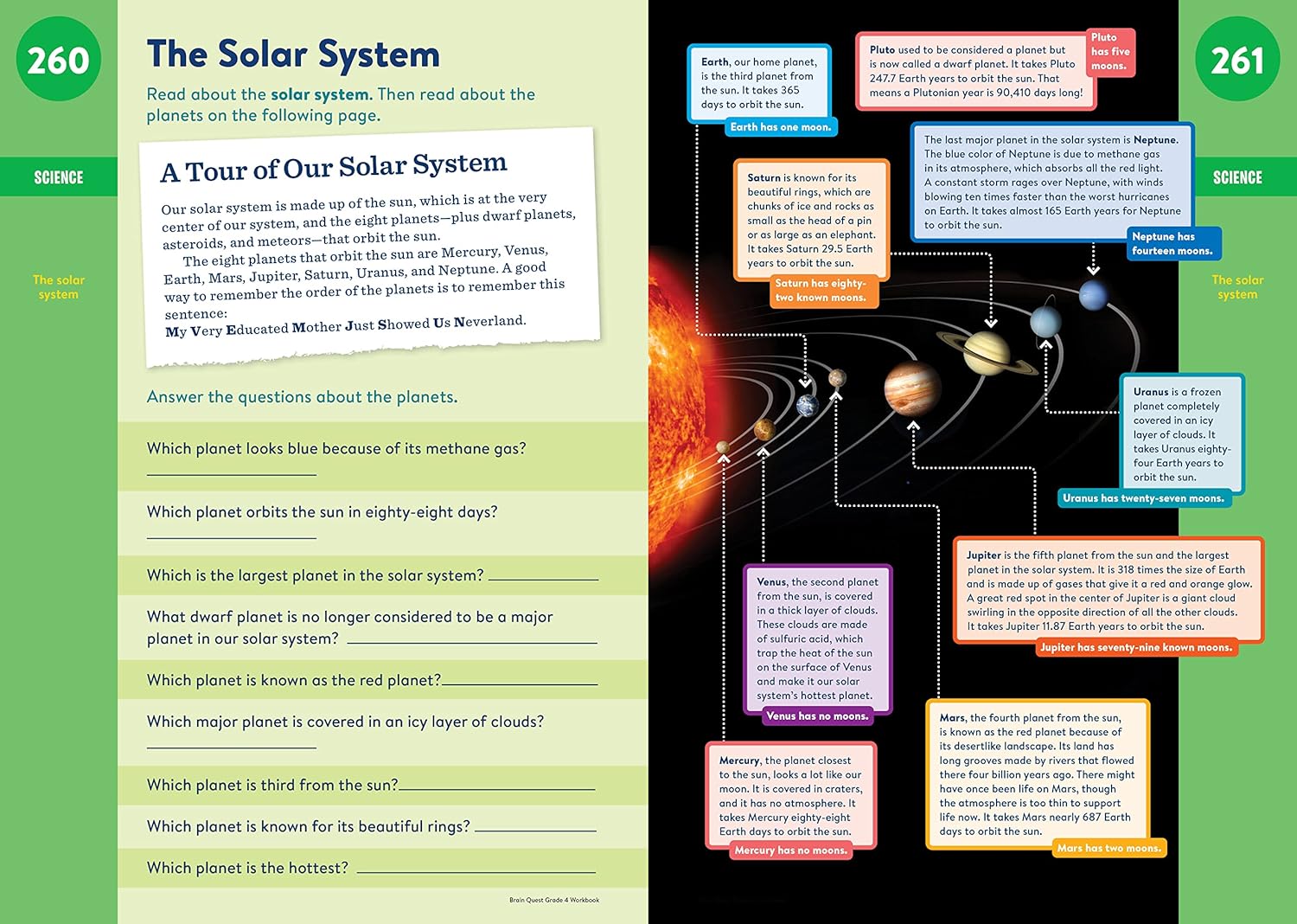 Brain Quest Workbook: 4th Grade Revised Edition