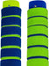 Franklin Sports NERF Proshot Hockey Sticks Toy Set Blue/Green