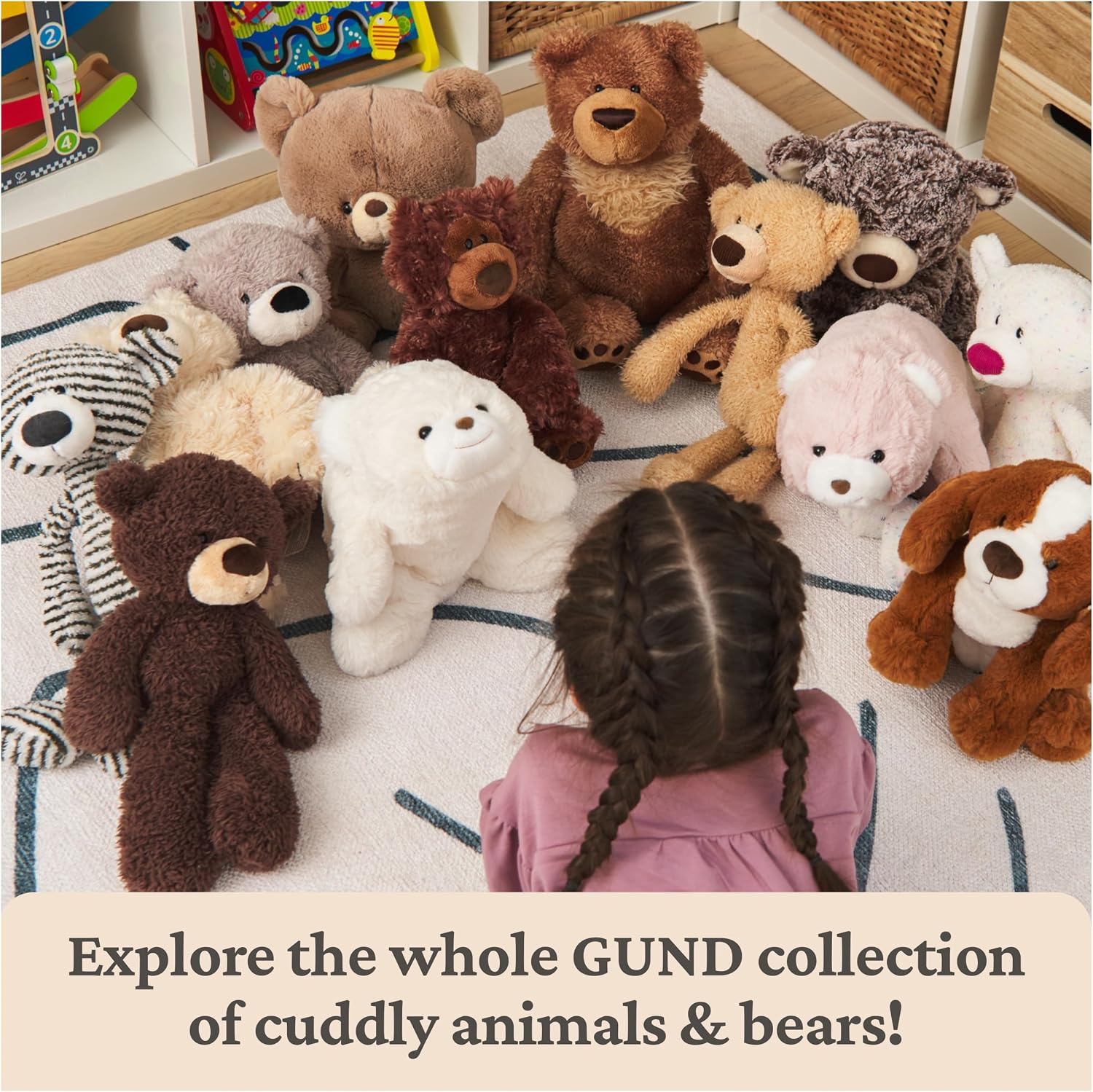 GUND Cozys Collection Kitten Stuffed Animal 10-Inch Plush Toy
