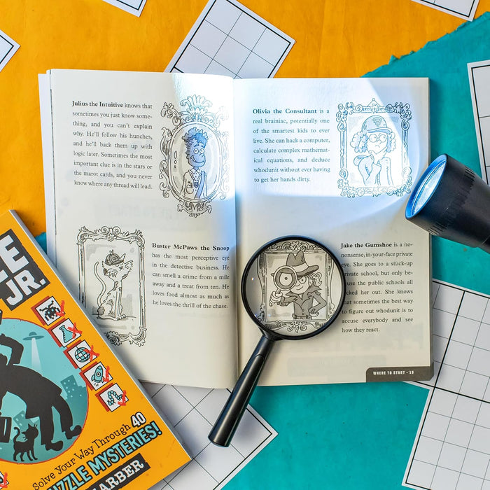 Murdle Jr. Ready Set Solve! Mystery Puzzle Book