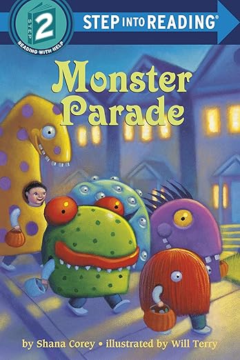 Funny Monster Parade Kids Book: Step into Reading Halloween Story, Ages 4-6