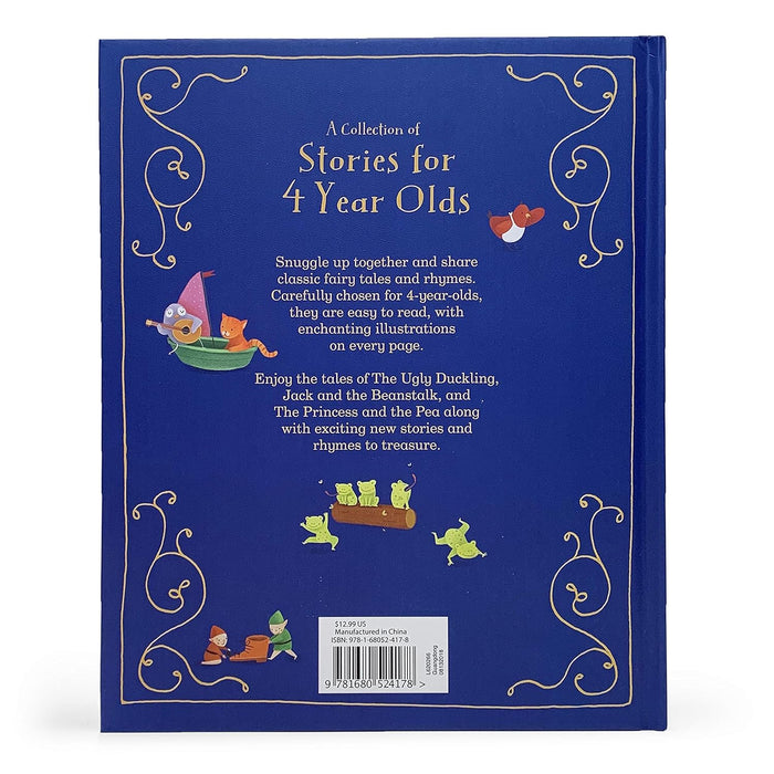 Enchanting Story Collection for 4-Year-Olds: Classic Fairy Tales & Nursery Rhymes Hardcover
