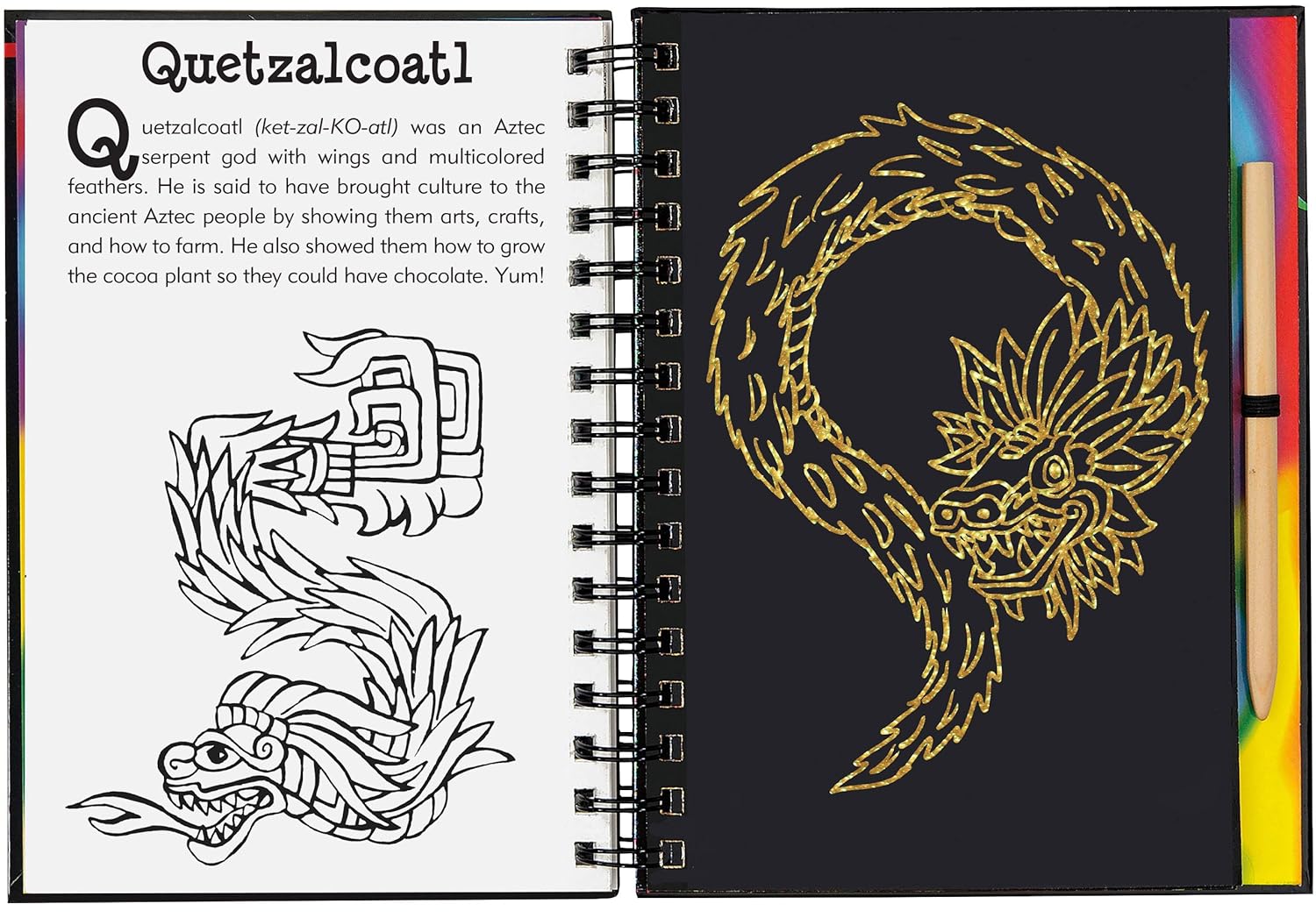 Dragons and Mythical Creatures Scratch and Sketch Book
