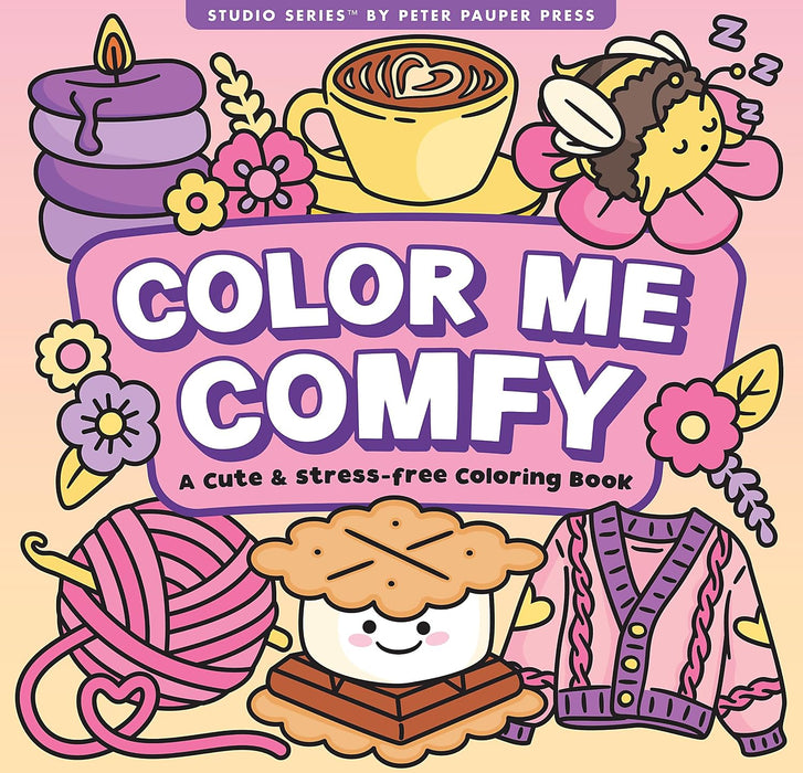 Peter Pauper Press Color Me Comfy Adult Coloring Book