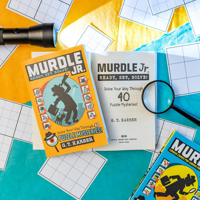 Murdle Jr. Ready Set Solve! Mystery Puzzle Book
