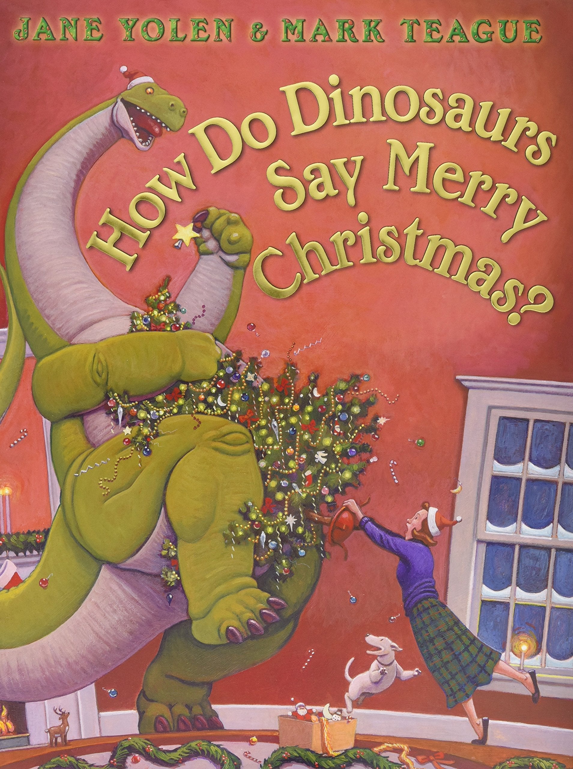 DINO SAYS MERRY CHRISTMAS