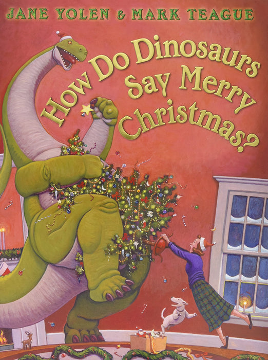 DINO SAYS MERRY CHRISTMAS
