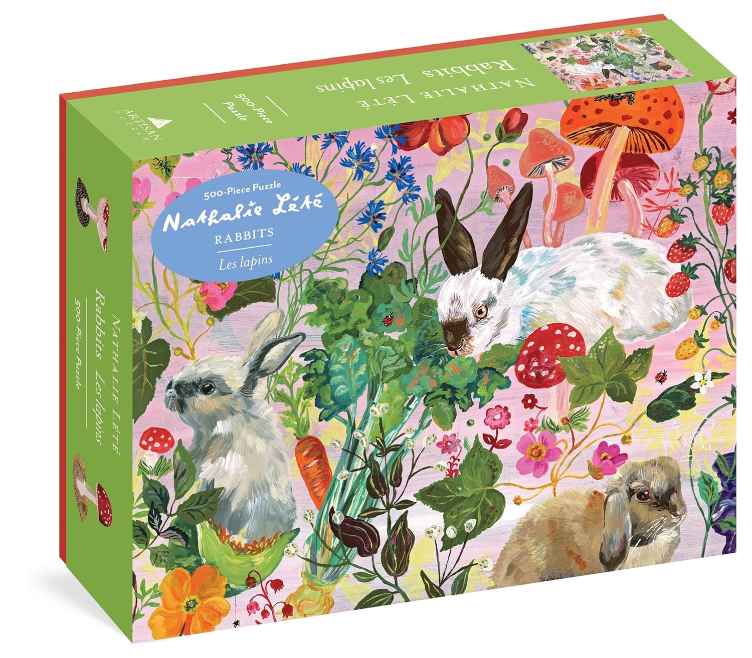 Rabbits 500-Piece Puzzle