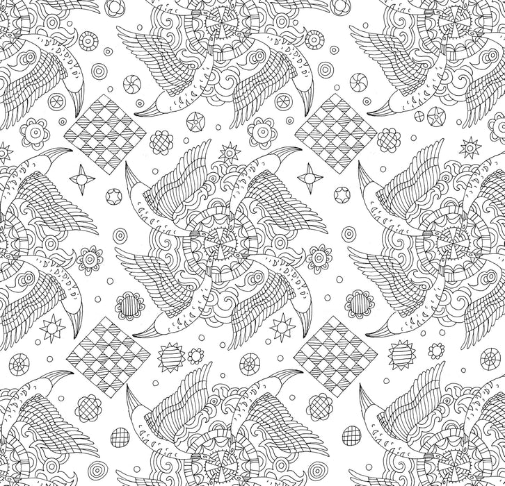 Peter Pauper Press Zen Garden Adult Coloring Book
