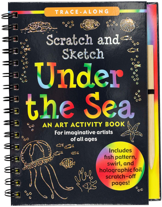 Under the Sea Scratch and Sketch Book