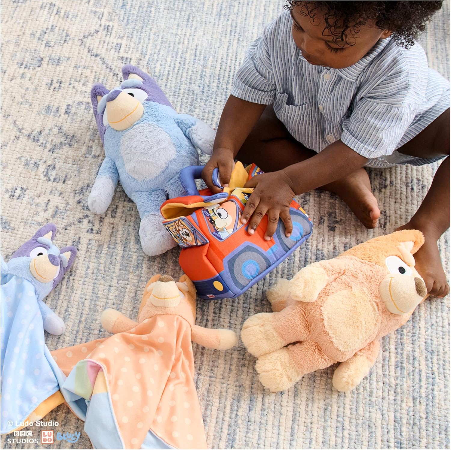 GUND Bluey Sustainably Soft Plush Toy - Eco-Friendly Recycled Materials, 13-inch