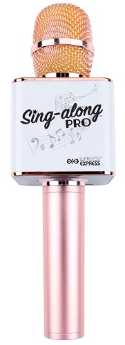 Rose Gold Mic Sing Along Pro