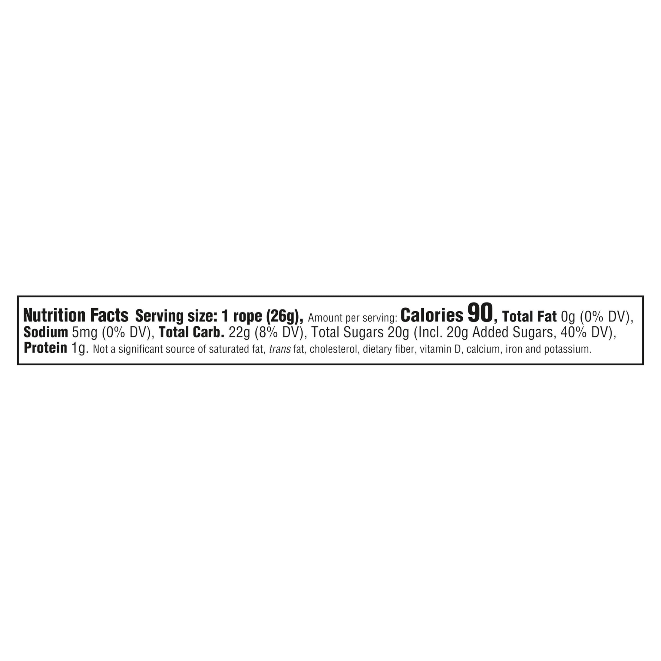 NERDS Holiday Candy Ropes 0.92 oz