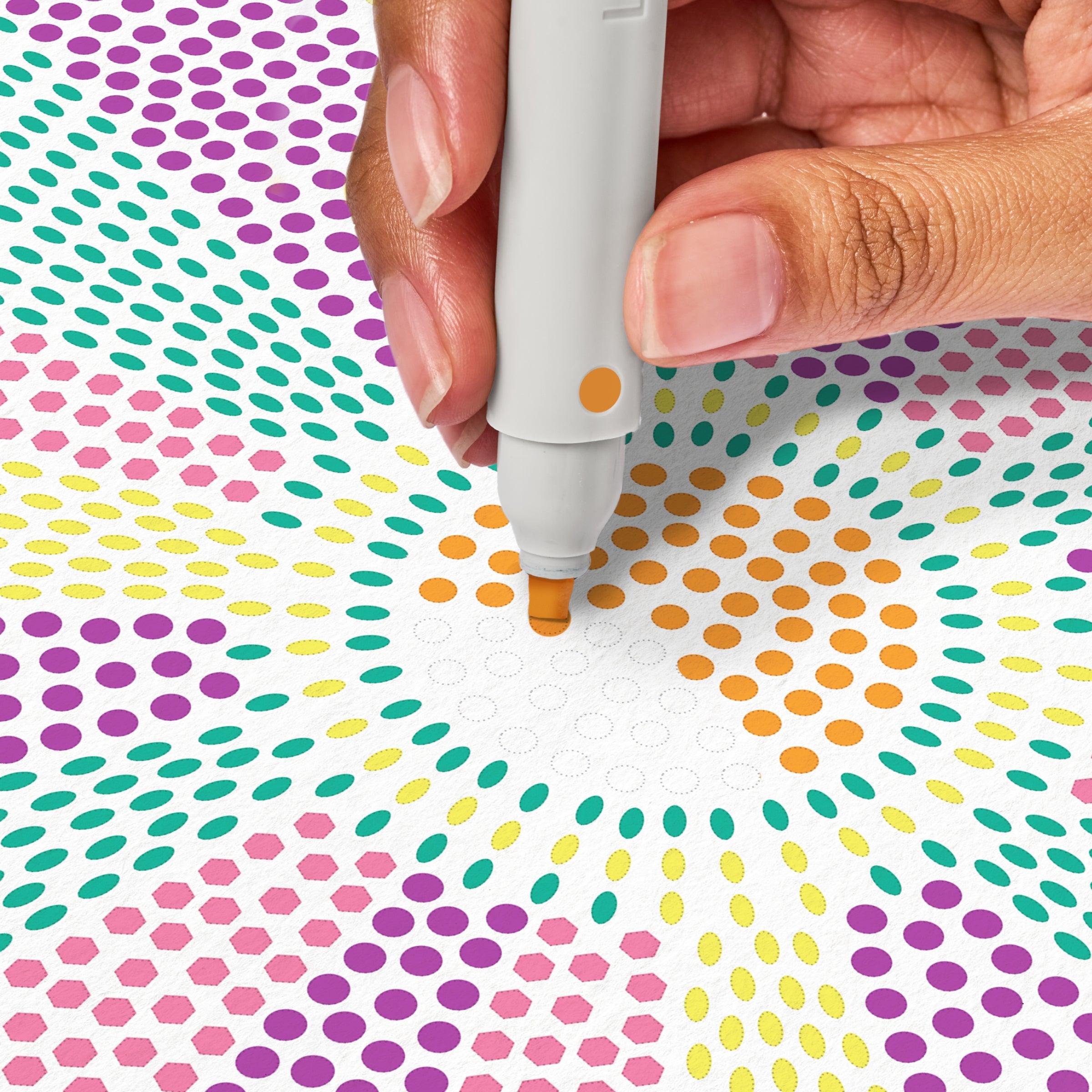 Flowart Stamp by Shape Mediterranean