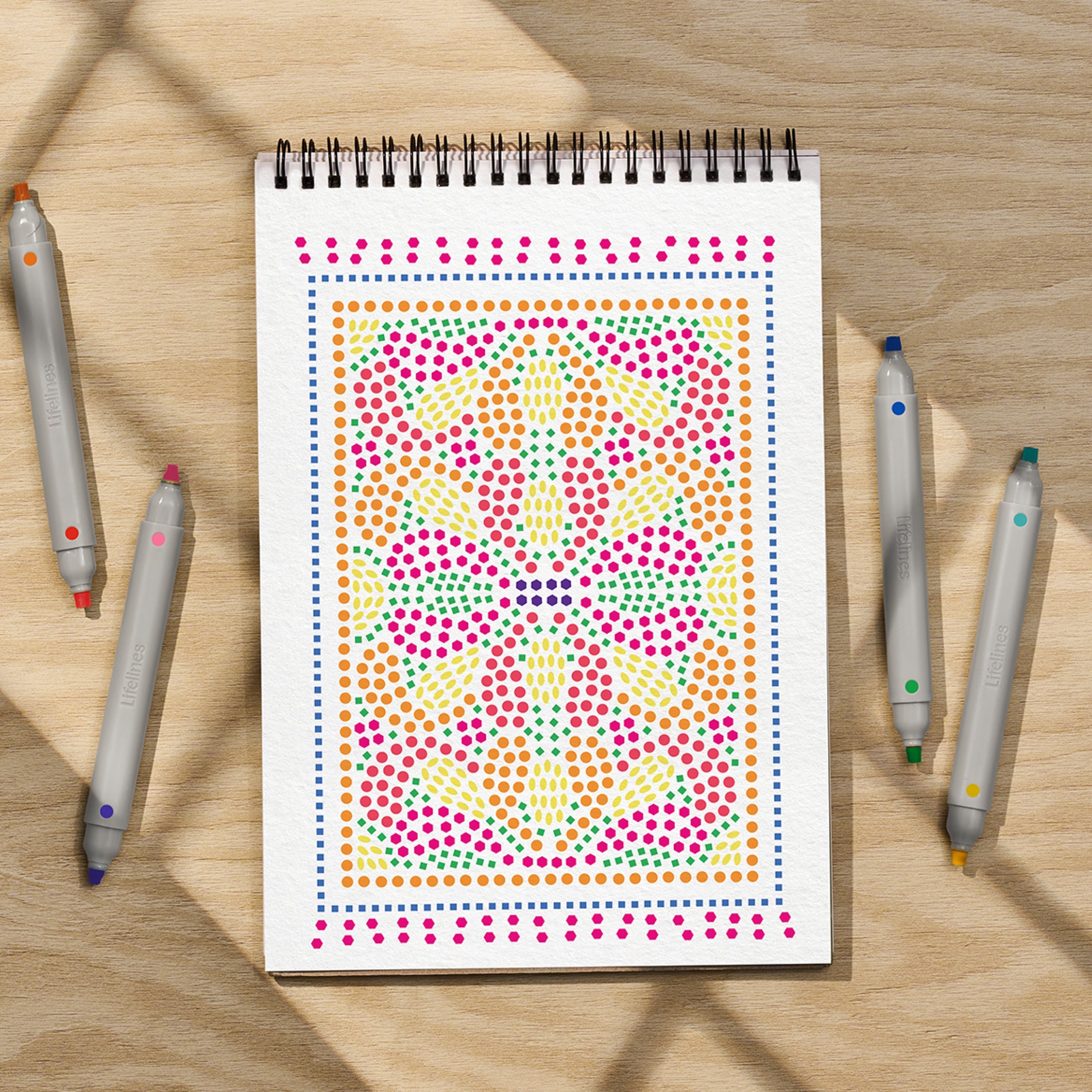 Flowart Stamp by Shape Mediterranean