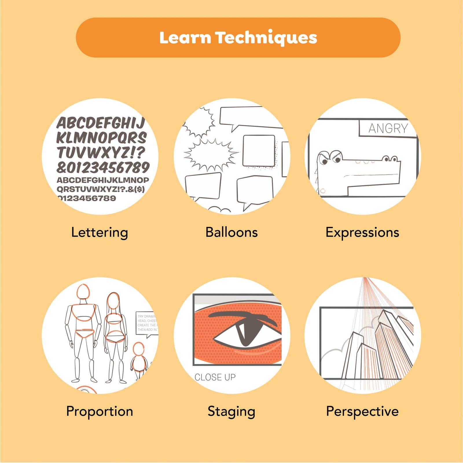 Tiger Tribe Comic Book Creation Kit: Practice, Plan, Create