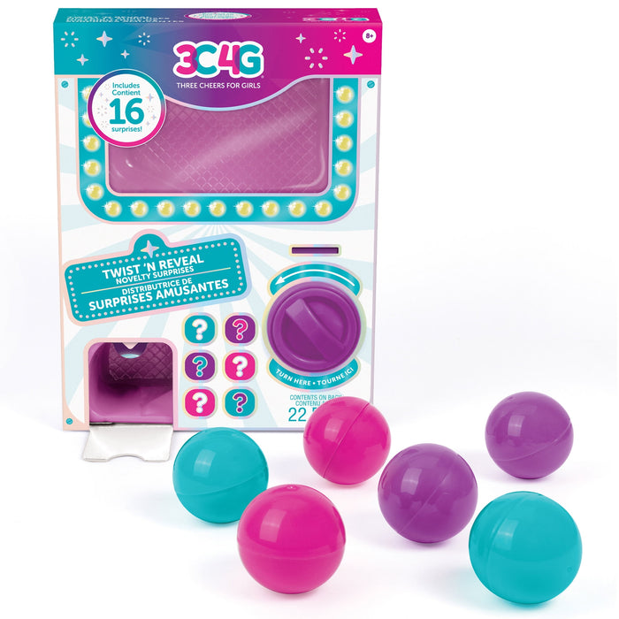 Twist N Reveal Surprise-  Dispenses 16 Treasure-Filled Capsules