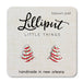 Lilliput Little Things Christmas Snack Cake Earrings