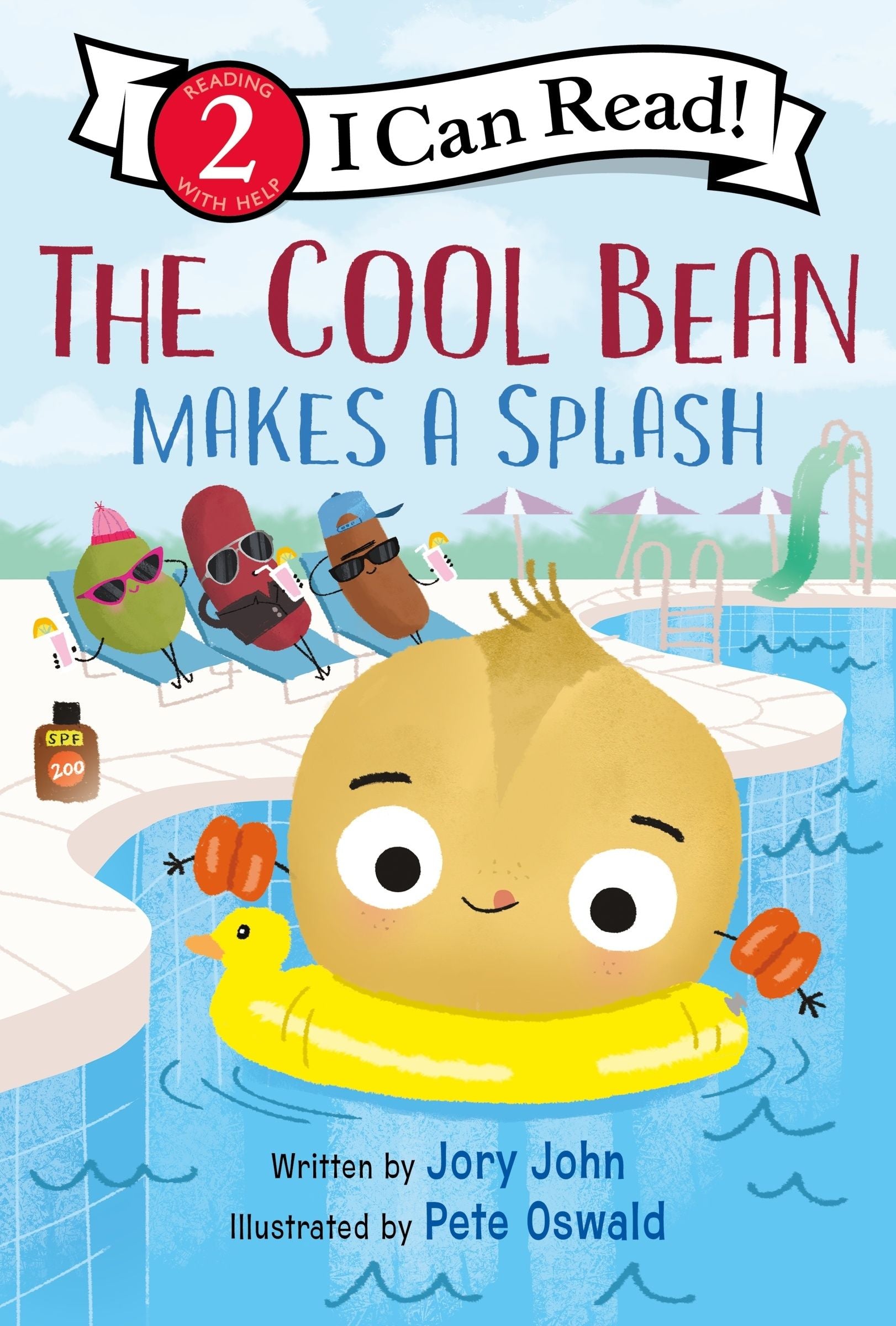 Cool Bean Makes a Splash Level 2 I CAN READ