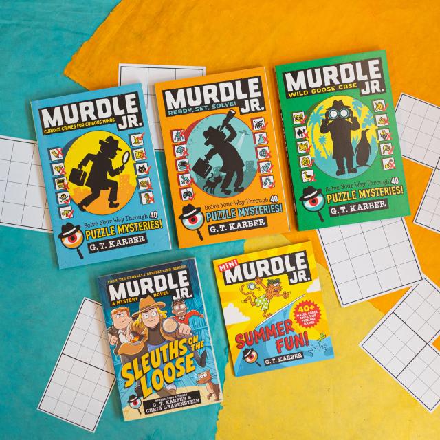 Murdle Jr. Wild Goose Case Mystery Puzzle Book