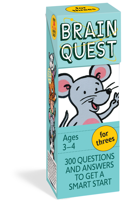 Brain Quest Cards for Threes