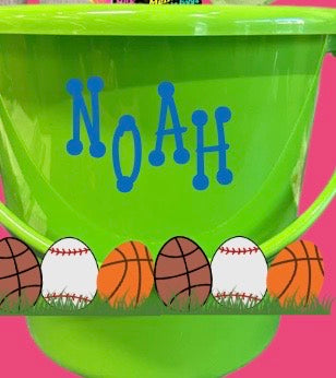 Easter Bunny Bucket - 4 Colors