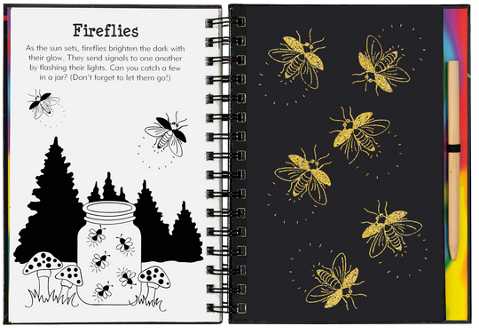 Sparkle Scratch and Sketch Book